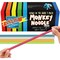 IMPRESA Noodles Toy - Glow-in-The-Dark Stretchy String Fidget - Sensory Noodle Toy for Kids & Adults - 5-Pack, Multicolor - Glow in The Dark